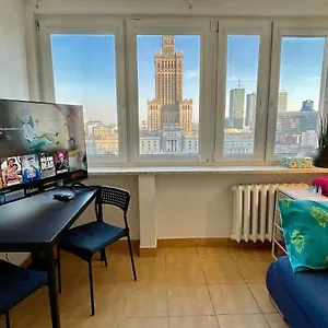 Super Palace 2x Metro Fast Wifi 500 Mbs Netflix Appletv Smarttv Panorama Miasta Варшава